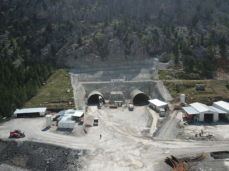 Seydişehir 13th Zone Boundary Alacabel Tunnel