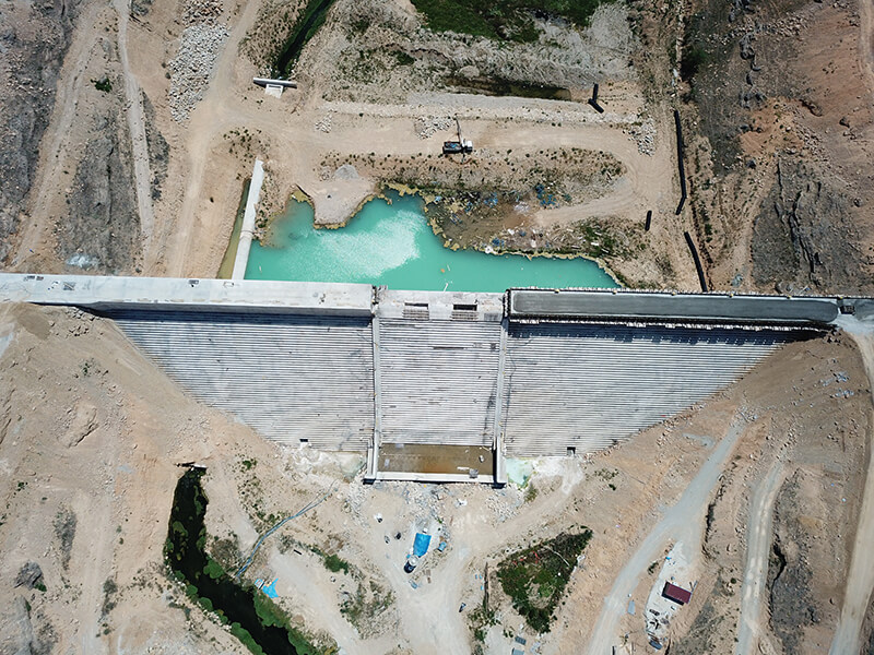 Yeşilvadi Beylerderesi Pond Construction